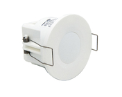 IP20 Flush Mounted Standalone Microwave Motion Sensor to use in commercial building corridor