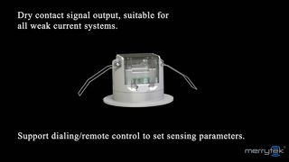 Intelligenter Präsenz-Bewegungssensor-Trockenkontaktausgang