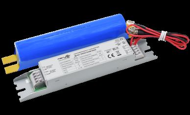 3W Standard and Self Test emergency packs with 3 hours duration time and 80-200Vdc output